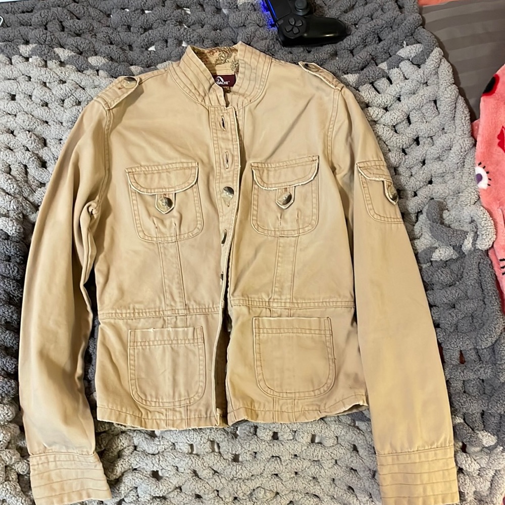 JORDACHE Tan Jacket